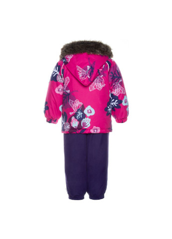 Фуксиновый зимний комплект зимний (куртка + полукомбинезон) avery Huppa