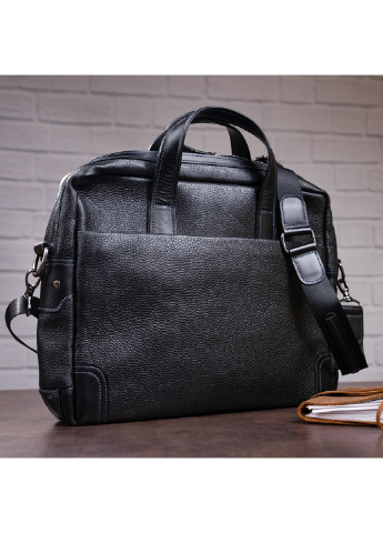Мужская кожаная сумка для ноутбука 37х31х8 см Shvigel (229459348)