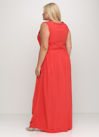 Красное кэжуал платье платье-майка New Line однотонное