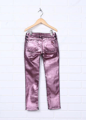 Розовые кэжуал демисезонные зауженные брюки Juicy Couture