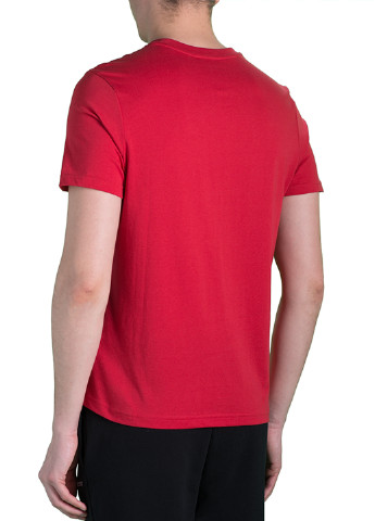 Красная футболка с коротким рукавом Lotto