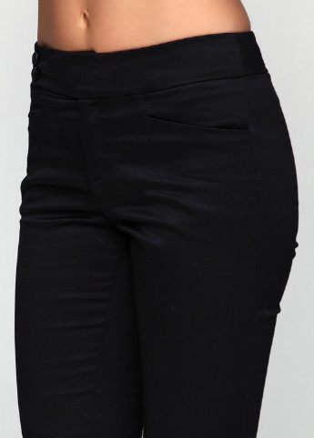 Черные классические демисезонные прямые брюки Liu Jo