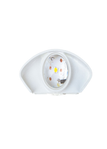 Вуличний світильник AL-264/2х1W WW LED IP54 WH Brille (211664341)