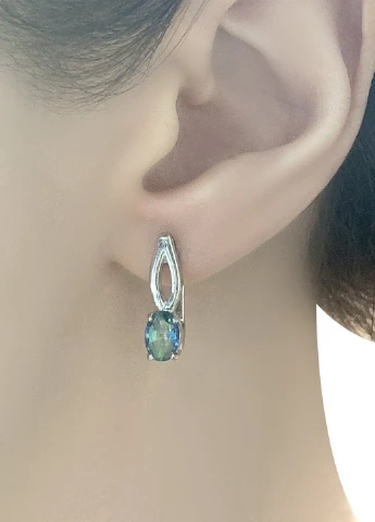 Серьги Silver Flame (152533242)
