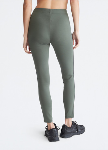 Серо-зеленые демисезонные леггинсы Calvin Klein