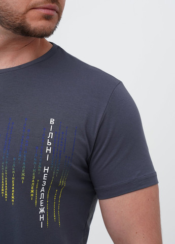 Темно-сіра футболка Trend Collection