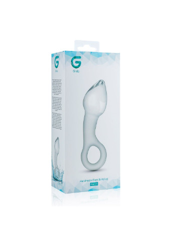 Скляний стимулятор простати Glass Prostate Plug No. 13 Gildo (252297420)