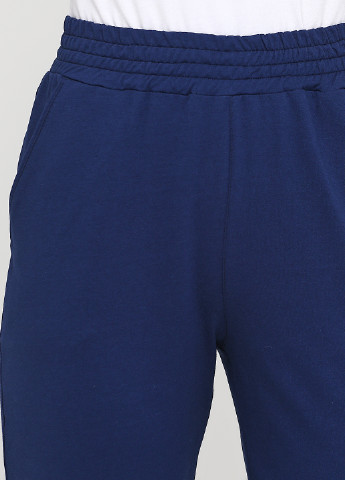Темно-синие кэжуал демисезонные джоггеры брюки Radda