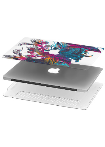 Чехол пластиковый для Apple MacBook Pro 15 A1707 / A1990 Цветы (Flowers) (9649-1761) MobiPrint (218531597)