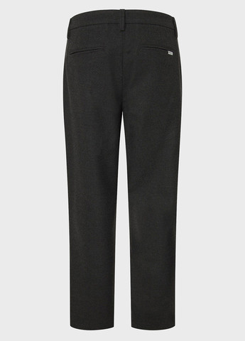 Черные кэжуал, классические демисезонные зауженные брюки Pepe Jeans