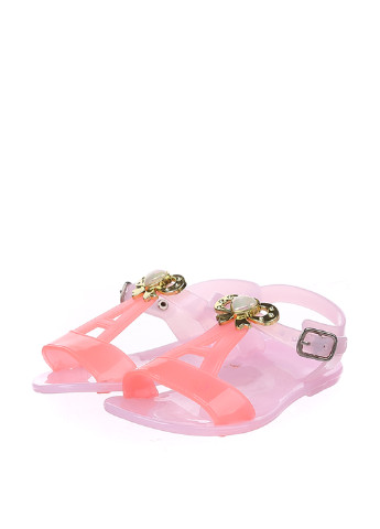 Розовые пляжные сандалии Lion с ремешком