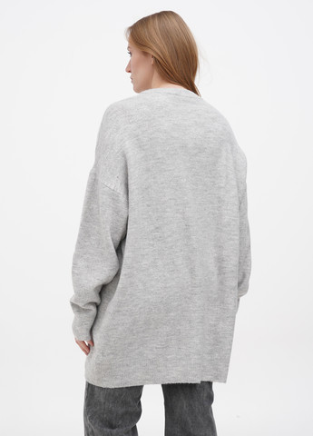 Серый демисезонный свитер джемпер Terranova