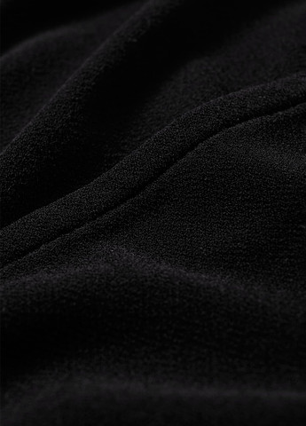 Чорна кежуал сукня кльош, на запах C&A однотонна