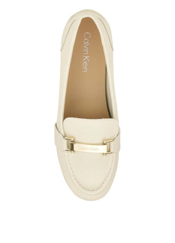 Calvin Klein Туфлі лофери молочний з штучна шкіра, сша — демісезон (295457388)