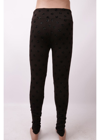 Черные демисезонные леггинсы Justice