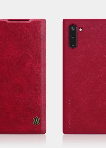 Шкіряний чохол (книжка) Qin Series для Samsung Galaxy Note 10 Червоний (is_00000031649_2) Nillkin (238480625)