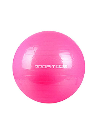 М'яч для фітнесу Profit Ball 75 см малиновий (фітбол, гімнастичний м'яч для вагітних) PB-75-Ma EasyFit (243205387)