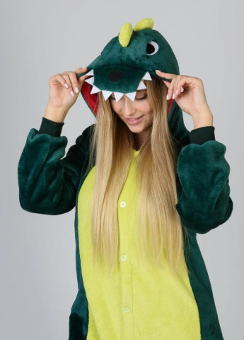 Jamboo Кигуруми зеленый дракон (динозавр) (251167402)