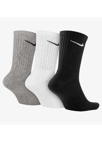 Носки 3-pack black/gray/white — SX4508-965 Nike (254343104)