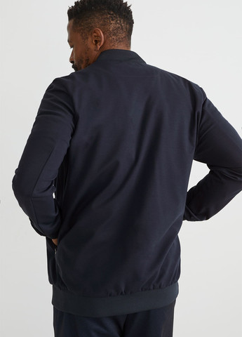 Темно-синя демісезонна куртка C&A