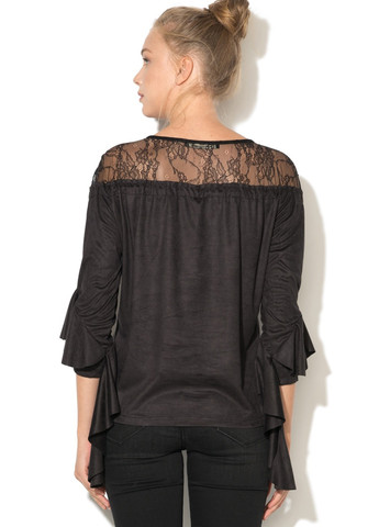 Чёрная блуза Fornarina