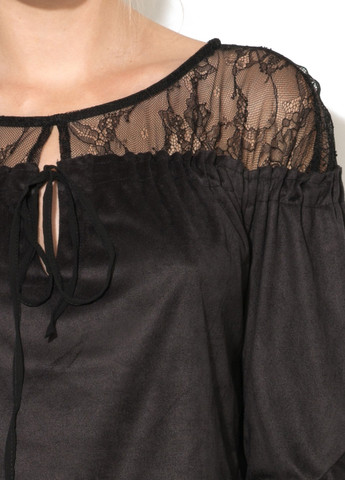 Чёрная блуза Fornarina