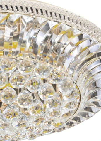 Люстра стельова торт з підсвічуванням велика з пультом BCL-630C/7 E14 + LED Brille (253885942)