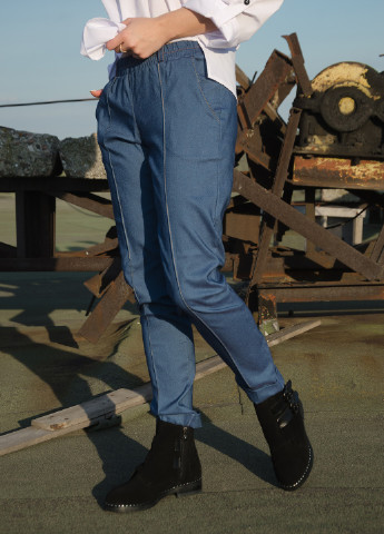 Практичні брюки з відстрочкою на резинці INNOE брюки (254803303)