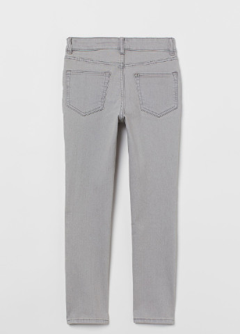 Серые демисезонные джинсы H&M