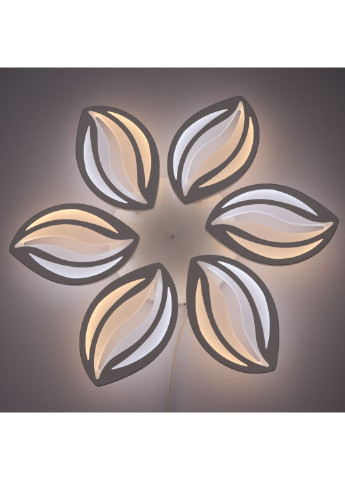 Люстра стельова LED з пультом A2325/6-wh Білий 9х61х61 см. Sunnysky (253627446)
