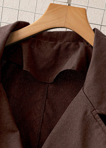 Плащ SHEIN тренчкот на пуговицах демисезон (339132988)