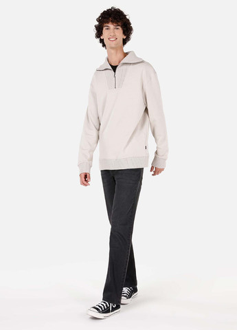 Светло-бежевый свитшот Colin's однотонный без декора (344455295)