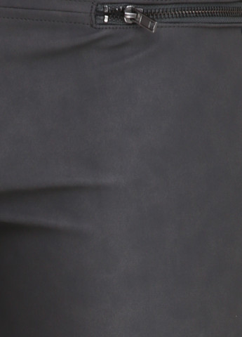 Штани H&M завужені однотонні темно-сірі кежуали