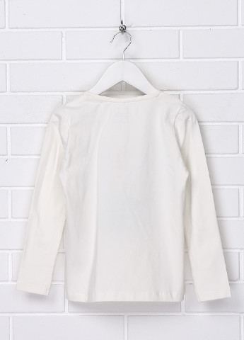 Молочный демисезонный кэжуал лонгслив Name it