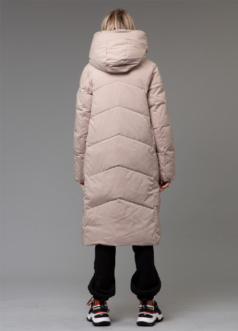 Бежевый зимний Пуховик Towmy