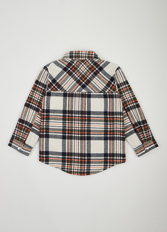 Серая кэжуал рубашка в клетку dexter's