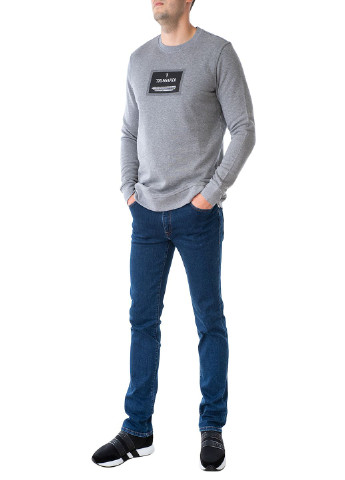 Свитшот Trussardi Jeans - крой серый кэжуал - (203990670)
