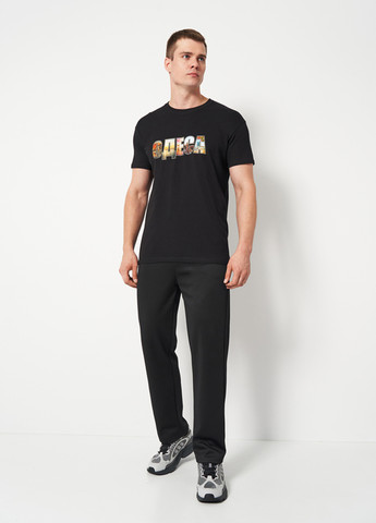 Черная футболка Sol's Imperial