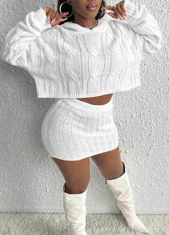 Костюм (светр, спідниця) SHEIN (316481444)