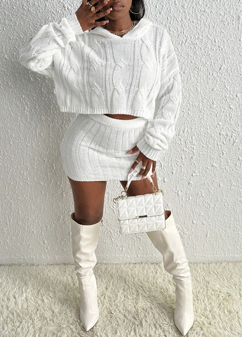 Костюм (светр, спідниця) SHEIN (316481444)