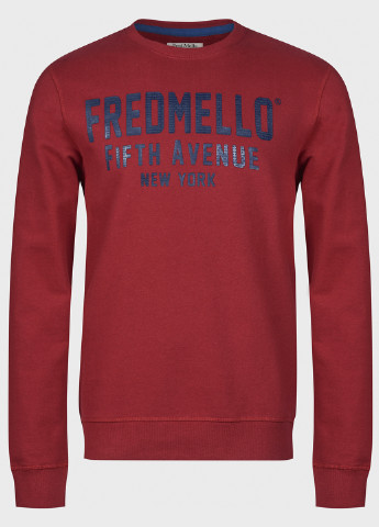 Бордовый демисезонный джемпер Fred Mello