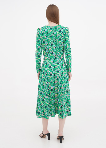 Зелена кежуал сукня Boden з квітковим принтом