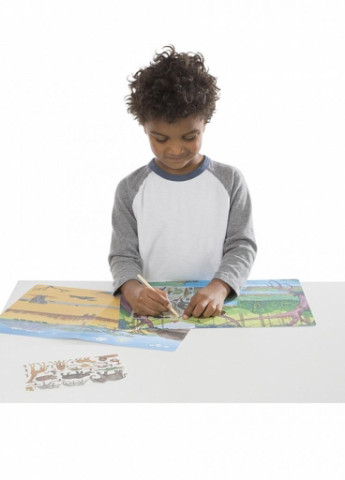 Набор для творчества Переводные наклейки Джунгли и Саванна (MD9532) Melissa&Doug (202365729)