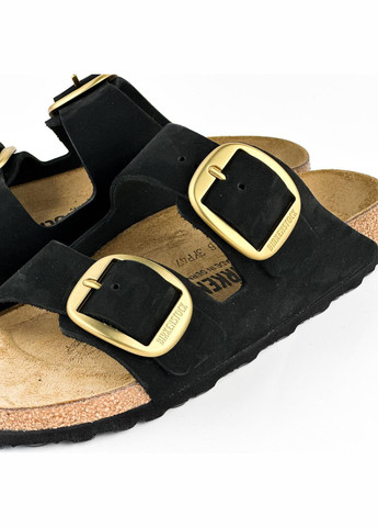 Черные шлепанцы 1023290 Birkenstock