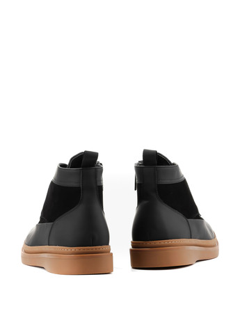 Черные зимние ботинки Le'BERDES