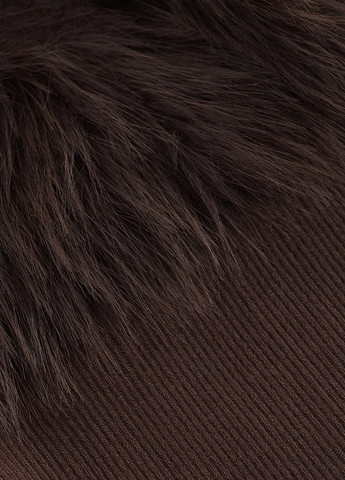 Коричнева кежуал сукня з відкритими плечима SHEIN однотонна