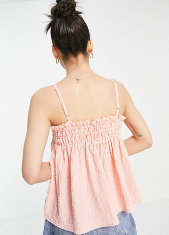Персиковая летняя блуза Asos