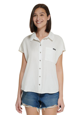 Белая блуза Calvin Klein