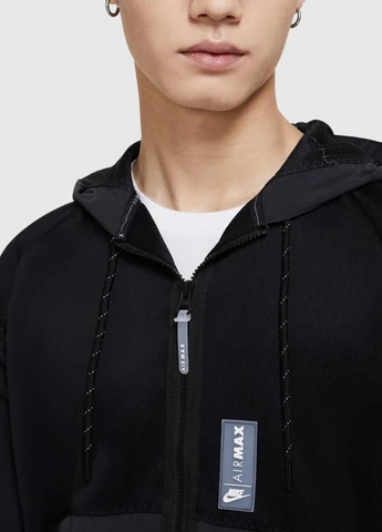 Толстовка CW5387-010 Nike M NSW AIR MAX PK FZ HOODIE (322021365)
