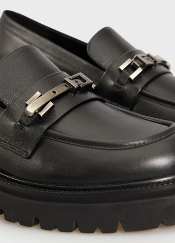 PRPY Туфли лоферы черный з натуральная кожа, китай — демисезон (361230578)